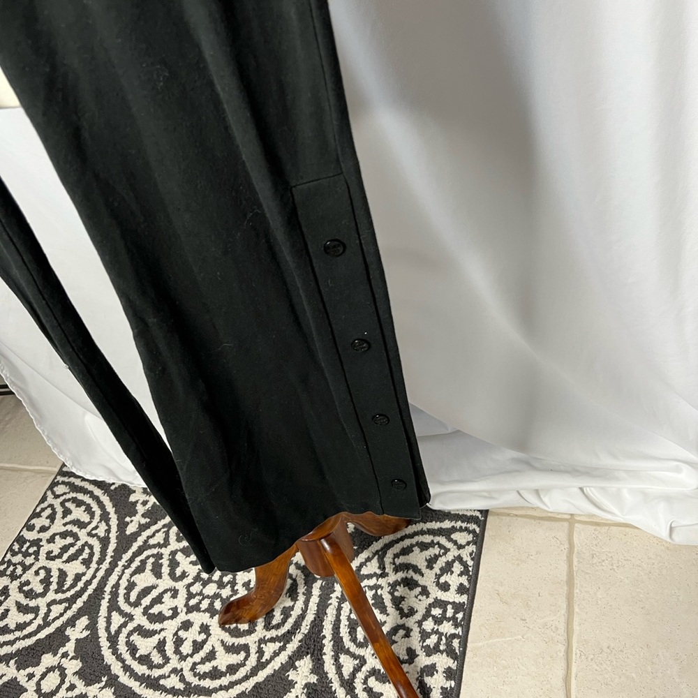 Victoria Sport Button Leggings Black Size M - Picture 2 of 10